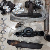 downpipe,  turbina,collettori 1.6 fiesta focus 