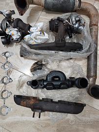 downpipe,  turbina,collettori 1.6 fiesta focus 