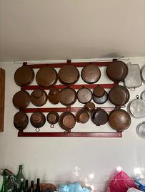 Collezione Padelle e Pentoloni Vintage in Rame
