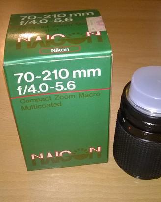 OBBIETTIVO 70-210 NAIGON per REFLEX NIKON 135