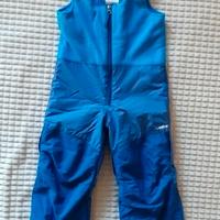 Tuta/salopette sci bambino 4 anni bicolore