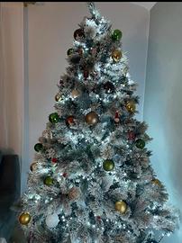 Albero natale innevato Vancouver 240cm