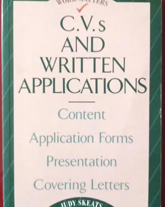 in English "C.V.s and Written Applications"