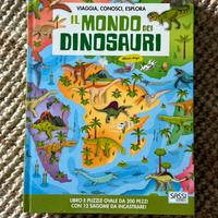 Libro + puzzle Il mondo dei dinosauri