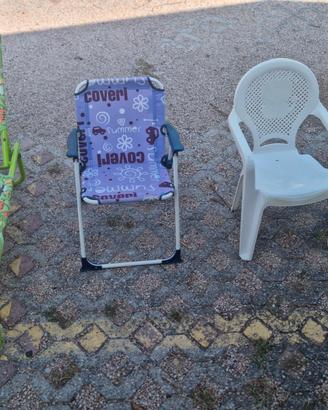 sedie seggiole sdraio bambini