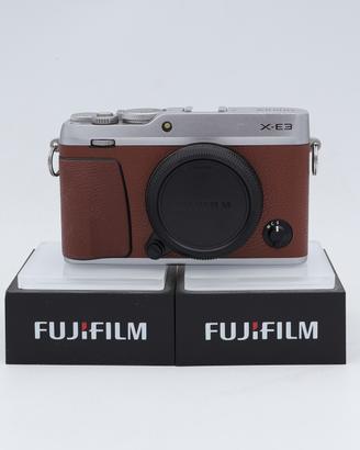 Fujifilm X-E3 Body Brown Usata 16.100 Scatti