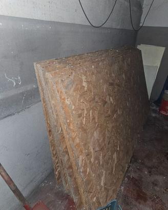 pannelli per l'edilizia osb  250 H x 125  sp. 2 cm