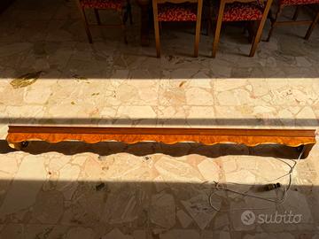 bastone per tenda in legno
