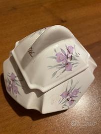 Bomboniera zuccheriera dipinta a mano