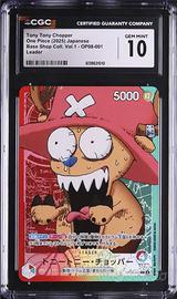 2025 CARTE PROMO OP08-001 TONY TONY CHOPPER CGC 10