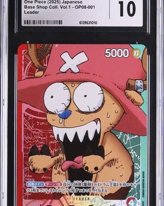 2025 CARTE PROMO OP08-001 TONY TONY CHOPPER CGC 10
