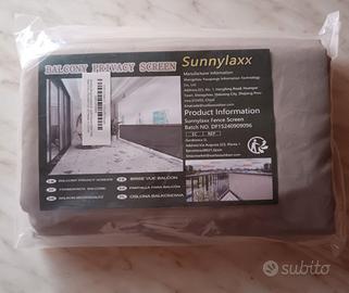 N. 3 Teli Frangivista Balcone 600x90 cm - NUOVI