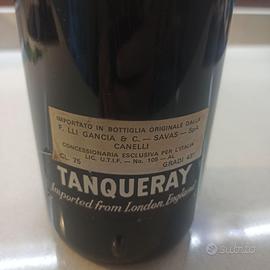 Vecchia Bottiglia Tanqueray vintage