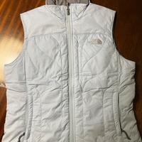 Gilet the North Face di colore azzurro, taglia M.