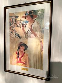 Poster vintage Coca-Cola “BEACH GIRLS 1918”