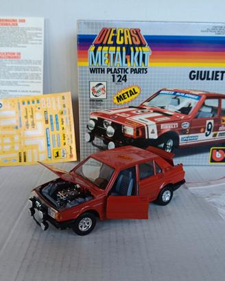 MODELLO ALA ROMEO GIULIETTA RALLY IN KIT BURAGO