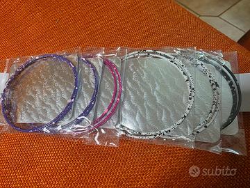 6 Orecchini colorati