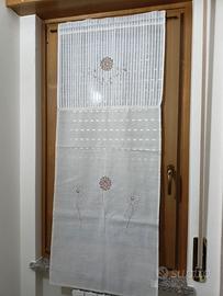 Coppia tendine fantasia floreale