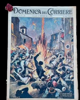 La Domenica del Corriere 25 ottobre 1959  Riva