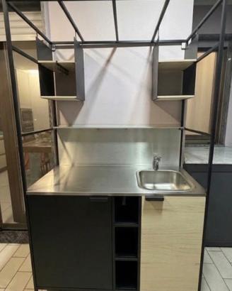 Modulo Cucina da Esterno / Bar Multifunzione in Ac