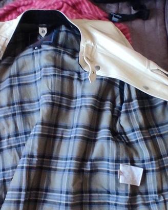 Giacca Belstaff pelle colore panna beige