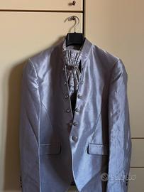 Abito da sposo Carlo Pignatelli grigio perla