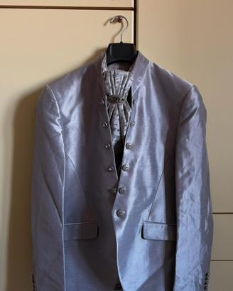 Abito da sposo Carlo Pignatelli grigio perla