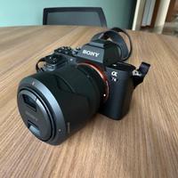 Kit  Sony A7 (Corpo+24-70) + 3 bat + Zaino Lowepro