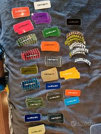 adesivi marche abbigliamento