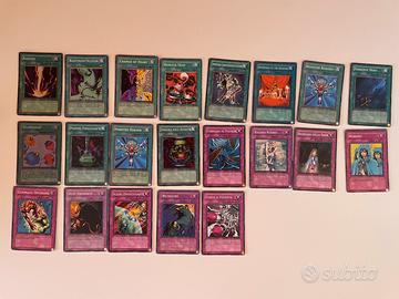 Lotto carte Yu-Gi-Oh! Vintage