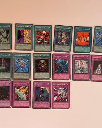 Lotto carte Yu-Gi-Oh! Vintage