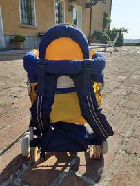 Zaino bimbo in spalle