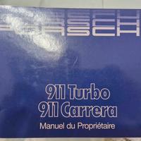 Manuale di Istruzioni ORIGINALE Porsche 91