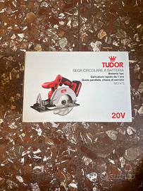 Sega Circolare a batteria Tudor 20V