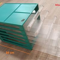 Cassettiera portadocumenti A4