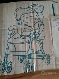Passeggino Brevi mod. Grillo.
