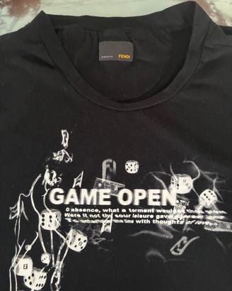 Maglia da uomo FENDI originale a maniche lunghe –