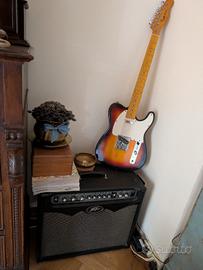 chitarra e amplificatore