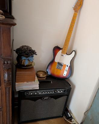 chitarra e amplificatore