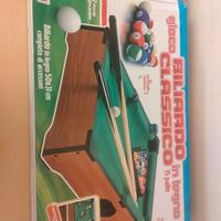 Mini biliardo in legno