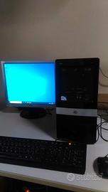 PC HP Prodesk 3015 MT, monitor e accessori