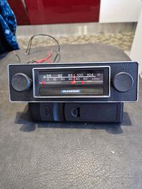 Autoradio epoca FM originale W Maggiolone logo W