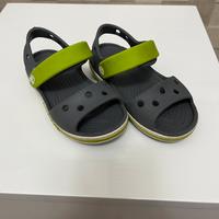 Scarpe Sandali bimbo originali crocs tg25