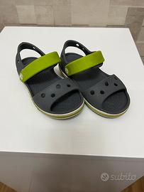Scarpe Sandali bimbo originali crocs tg25