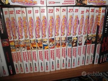 MANGA NARUTO SERIE ROSSA