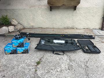 Set carpfishing NUOVO mai utilizzato!