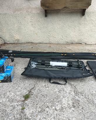 Set carpfishing NUOVO mai utilizzato!