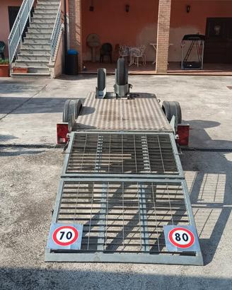 Carrello porta moto