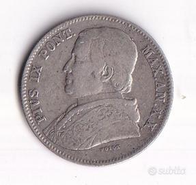 italia-vaticano-20 baiocchi-2lire e 3x1lira-1954-5