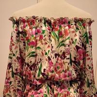 Camicia a disegno floreale 